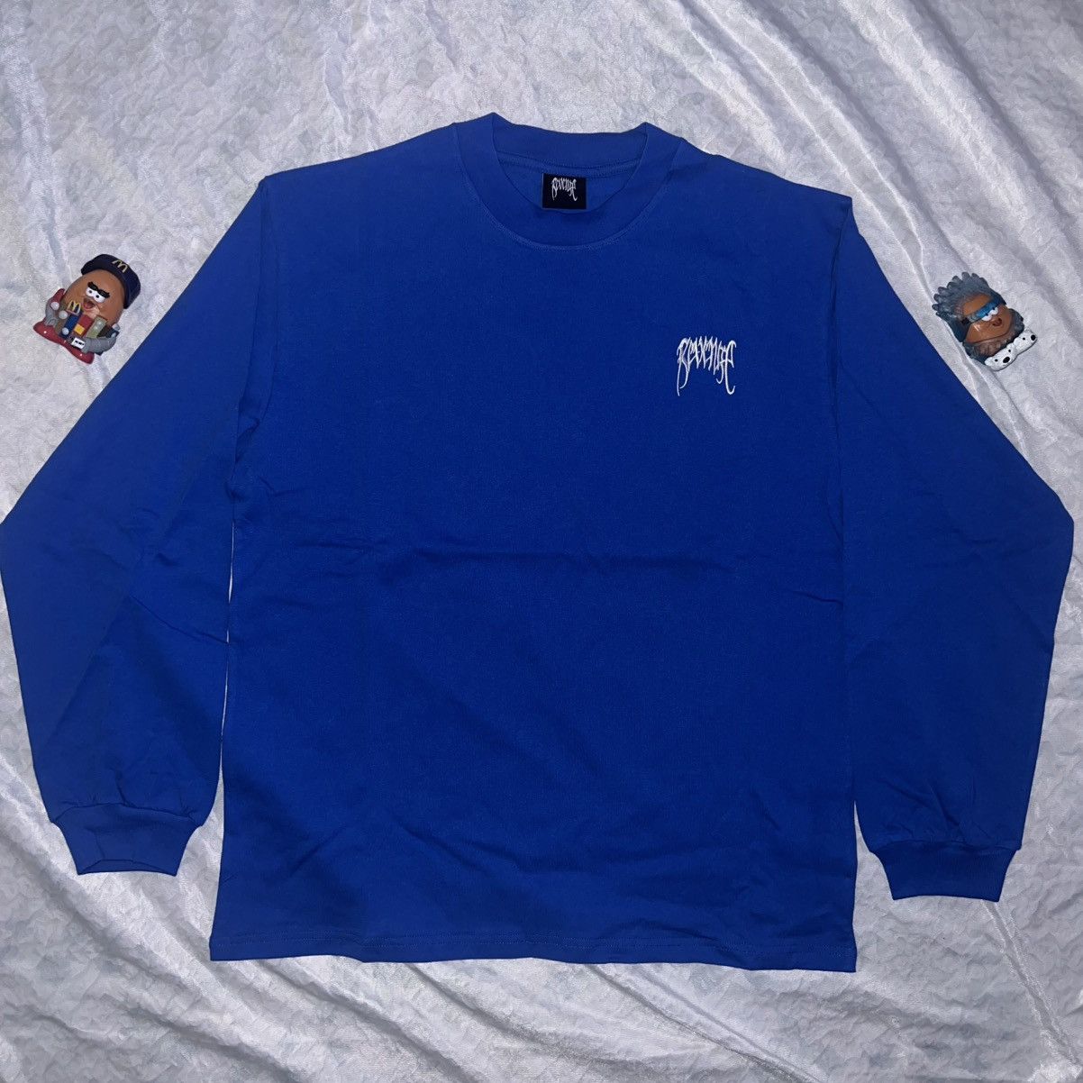 Revenge Revenge Royal Blue Basic Embroidered Logo Long Sleeve Large Size US L / EU 52-54 / 3 - 1 Thumbnail