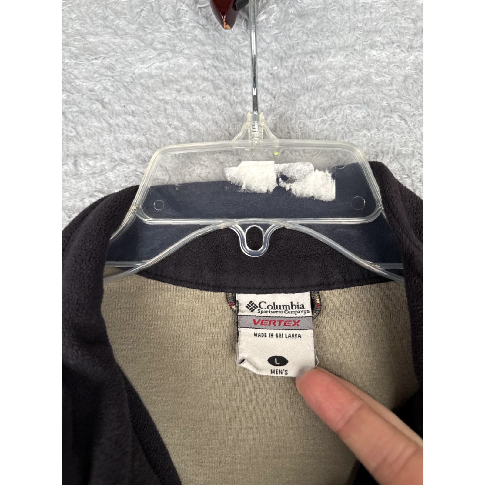Vintage Columbia Pullover Mens Large Black Vertex 1/4 Zip Lined Fleece Sweatshirt Hiking Shirt Mens Size US L / EU 52-54 / 3 - 6 Thumbnail