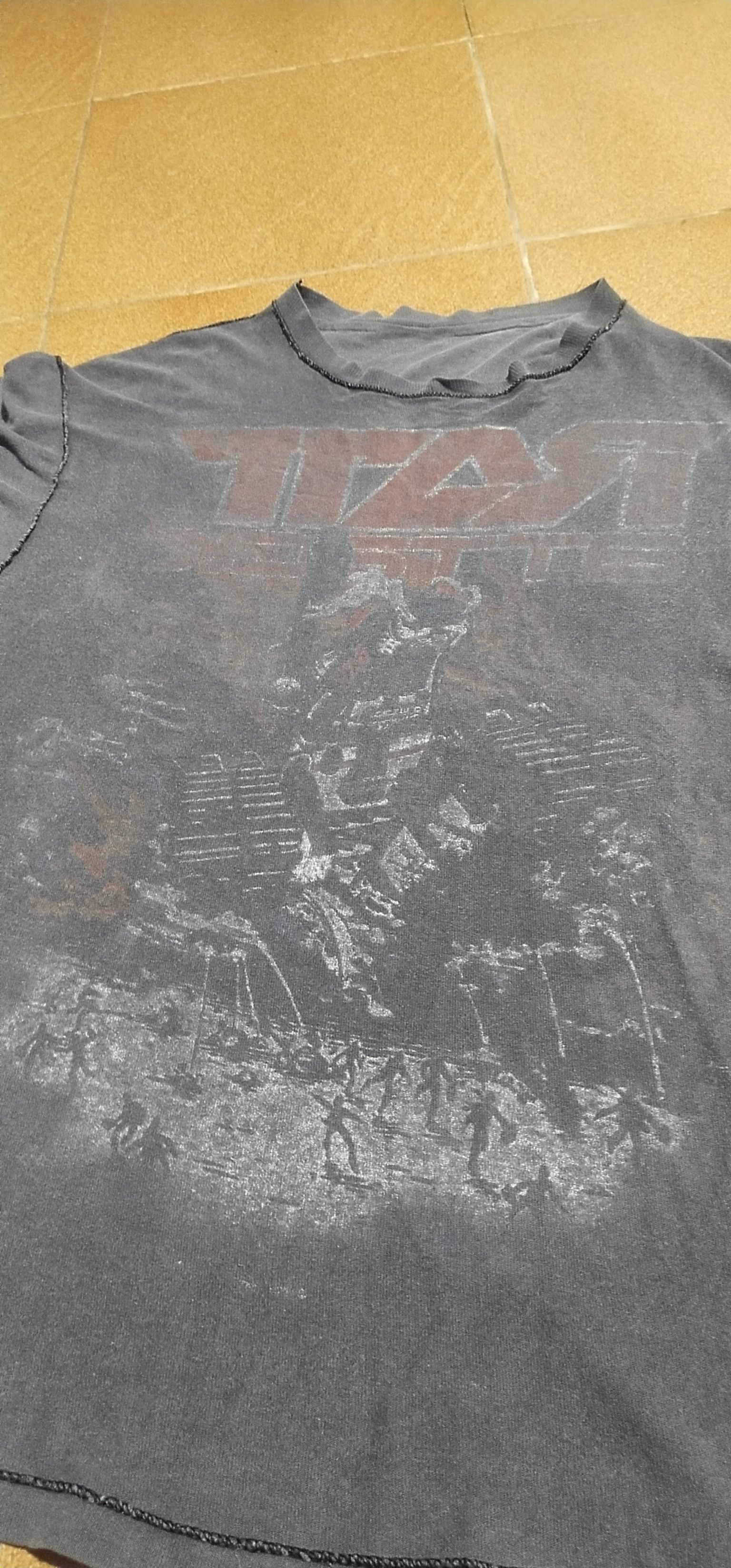 Band Tees × Vintage FINAL DROP TRUE VINTAGE METAL BAND Size US M / EU 48-50 / 2 - 7 Thumbnail
