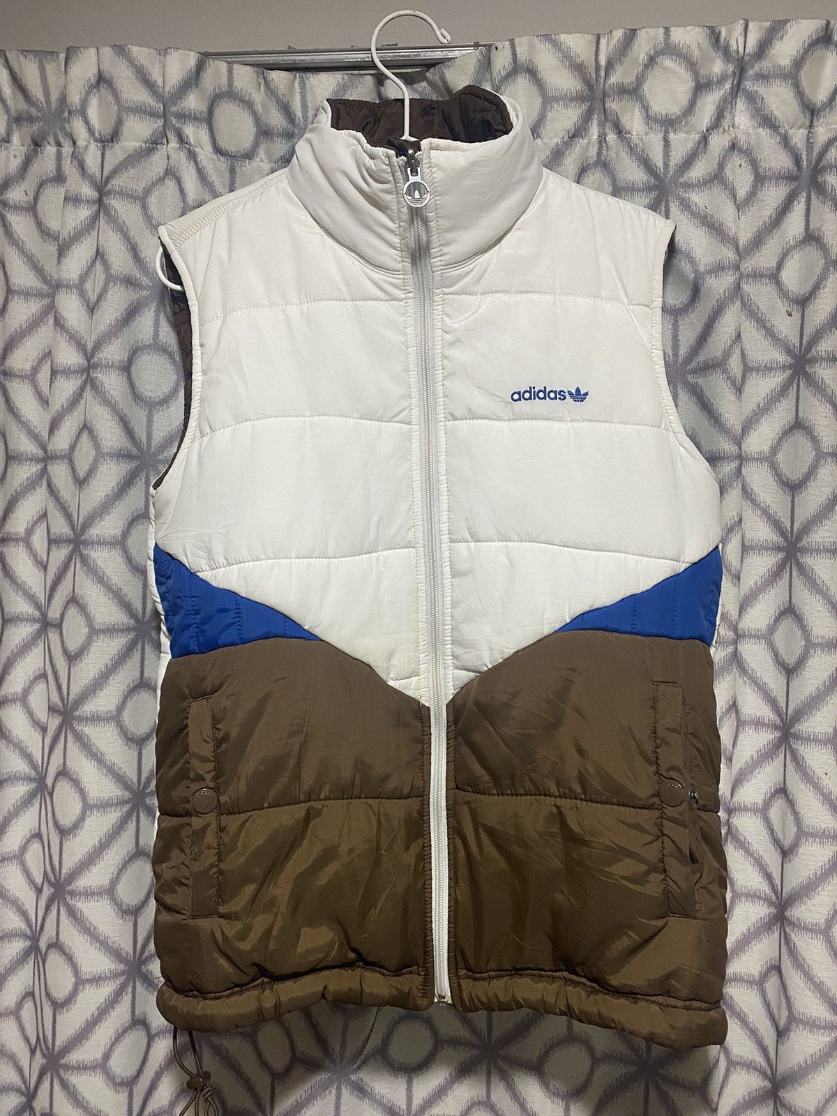 Adidas Adidas puffer Vest vintage Size US L / EU 52-54 / 3 - 1 Thumbnail