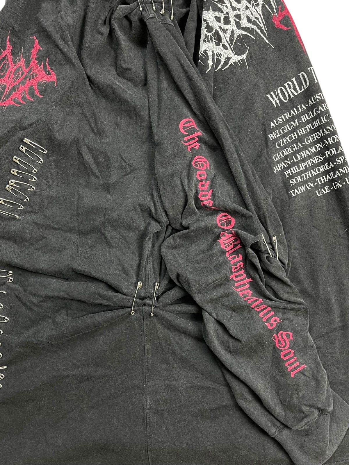 14th Addiction Badblood - Safetypin Metal Longsleeve Size US M / EU 48-50 / 2 - 9 Thumbnail