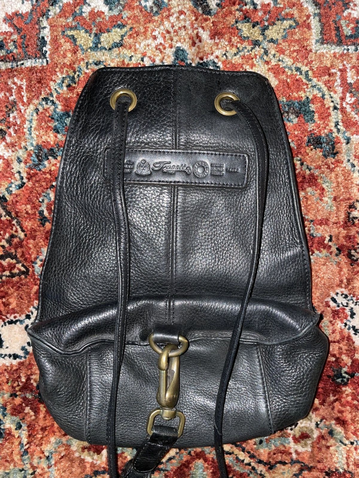 Fossil Vintage Fossil Leather Backpack Size ONE SIZE - 2 Thumbnail