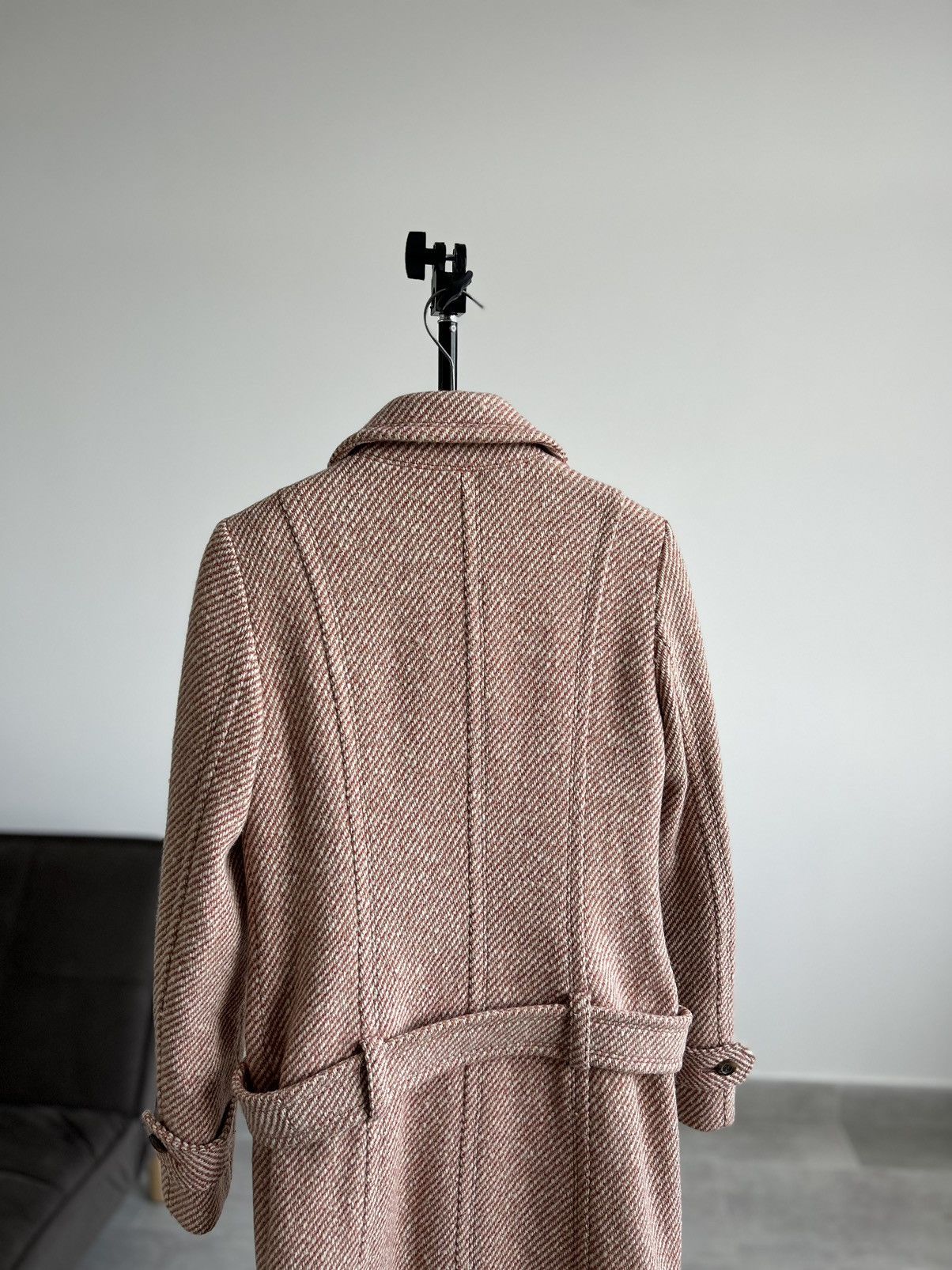 Burberry Burberry Blue Label Wool Coat Belted Size 36 Size XS / US 0-2 / IT 36-38 - 7 Thumbnail