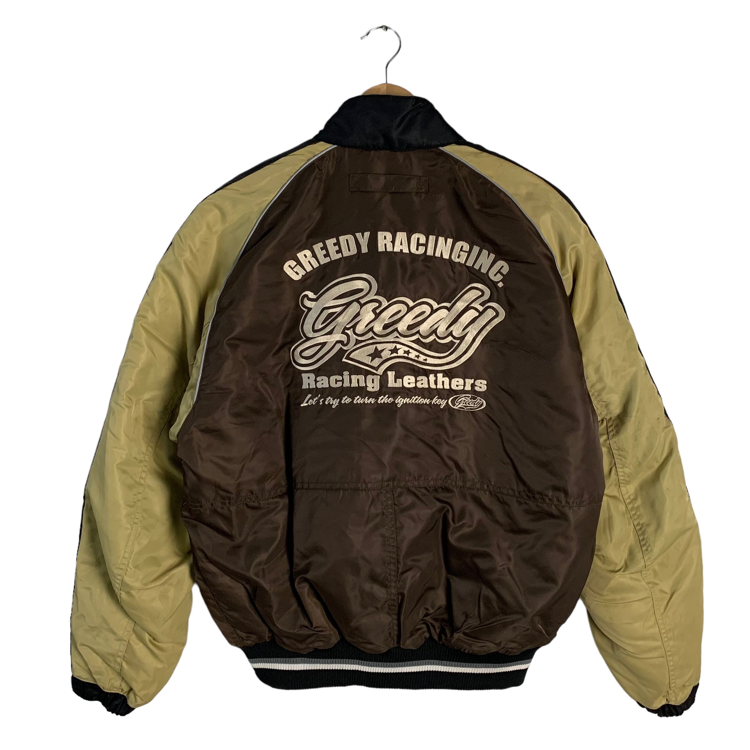 Japanese Brand Vintage Greedy Racing Motorcycle Jacket Size US M / EU 48-50 / 2 - 3 Thumbnail