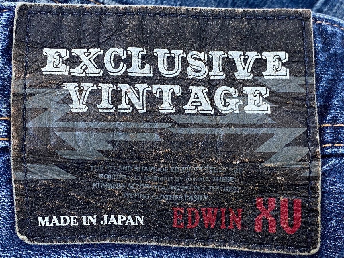 Edwin Edwin Bush Paint Ripped Style Loose Jeans Size US 32 / EU 48 - 14 Thumbnail