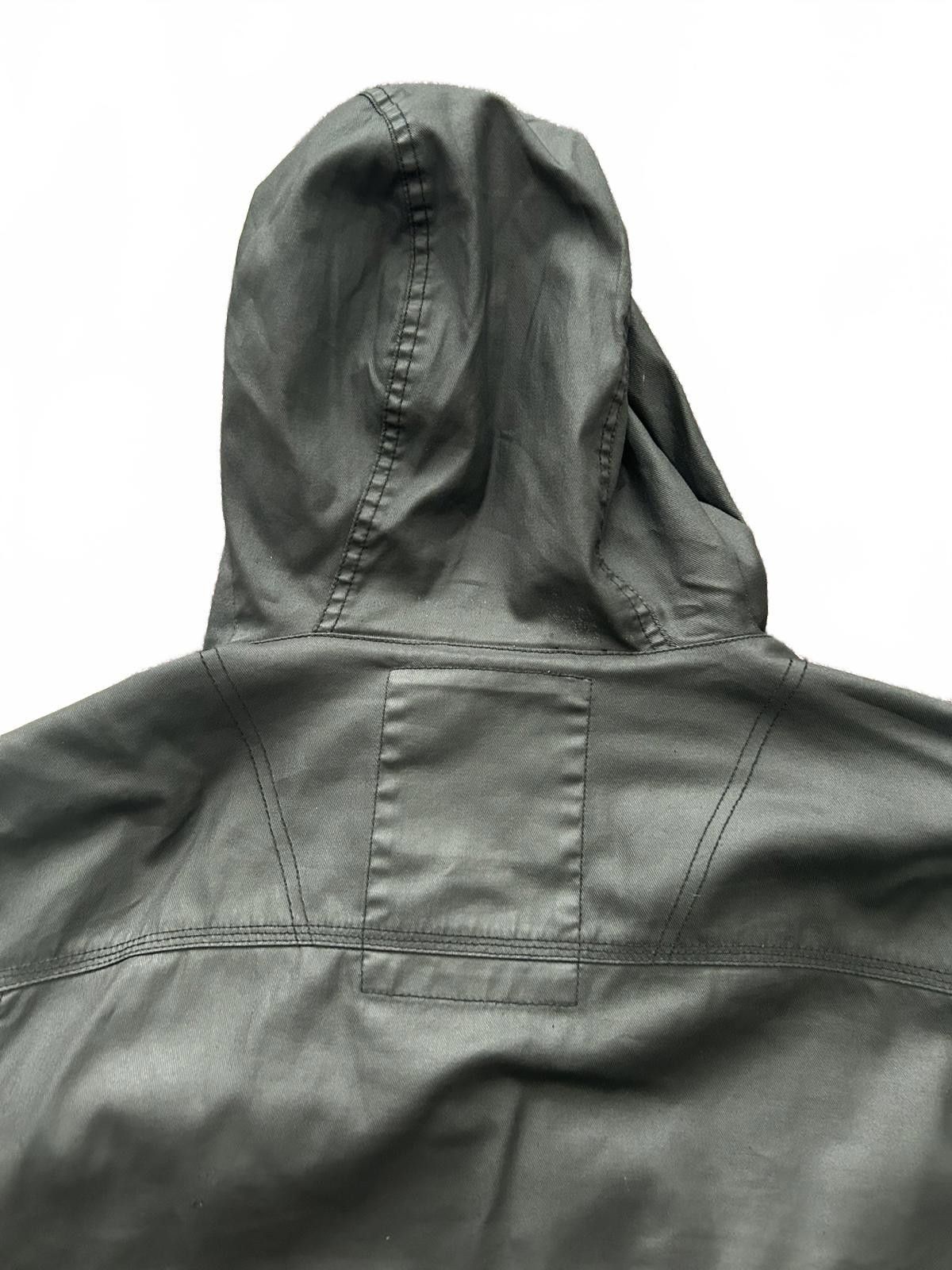Other Men's Black Leather Hooded Jacket by Projek Raw Size US M / EU 48-50 / 2 - 7 Thumbnail