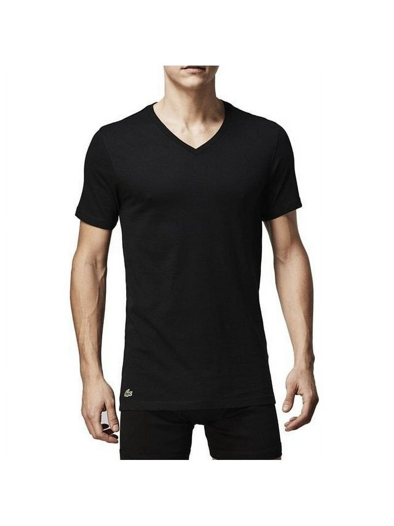Lacoste Lacoste Black Short Sleeve Tee Slim Fit size Large Size US L / EU 52-54 / 3 - 3 Thumbnail
