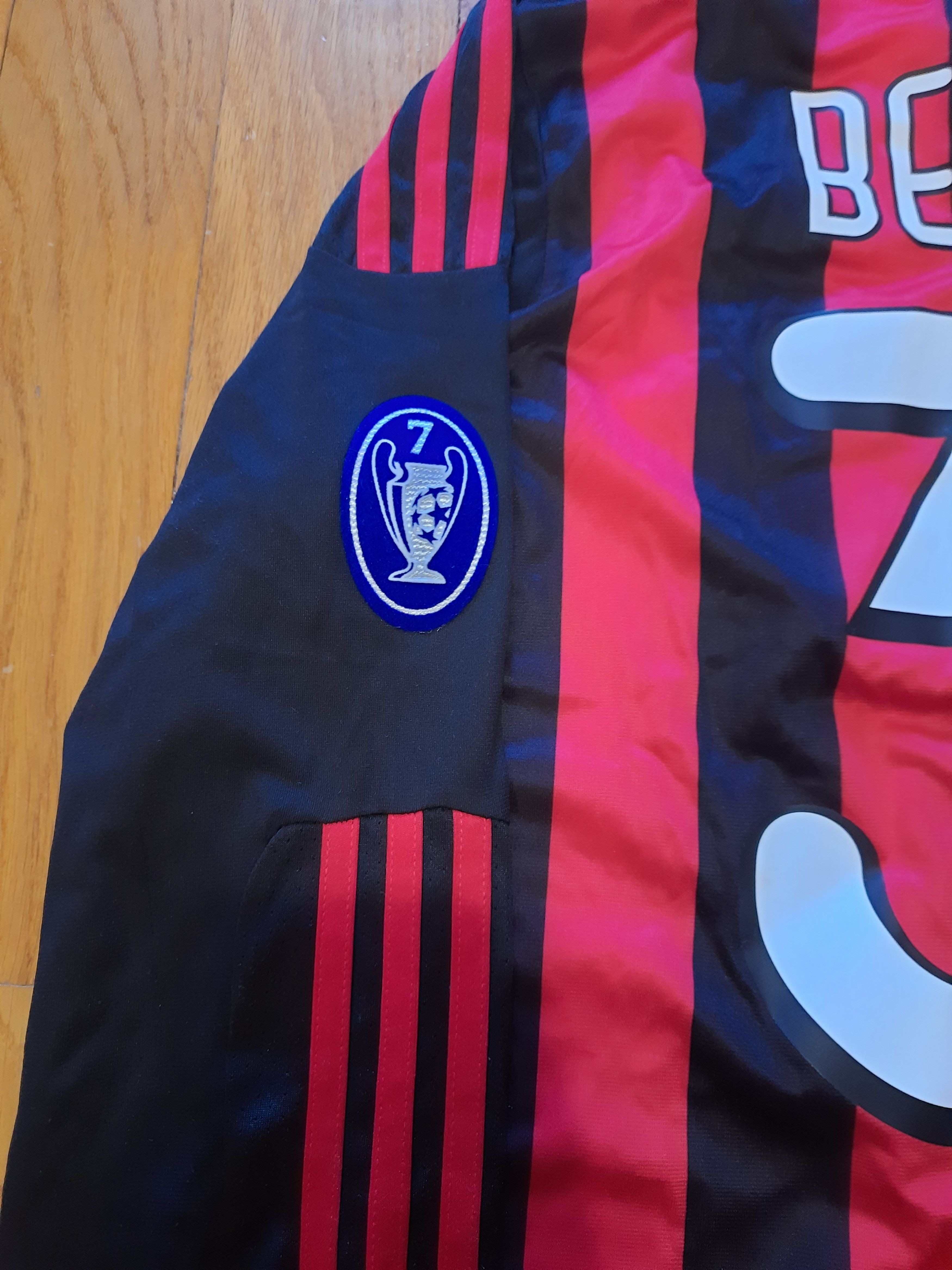 Other Backham Milan Soccer Football Adidas Size US L / EU 52-54 / 3 - 5 Thumbnail