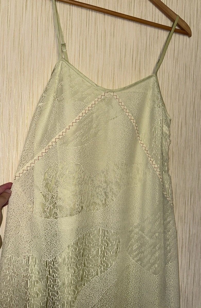 Brain Dead BRAIN DEAD Engineered Cloud Mesh Slip Dress Natural NEW Sz M Size M / US 6-8 / IT 42-44 - 10 Thumbnail