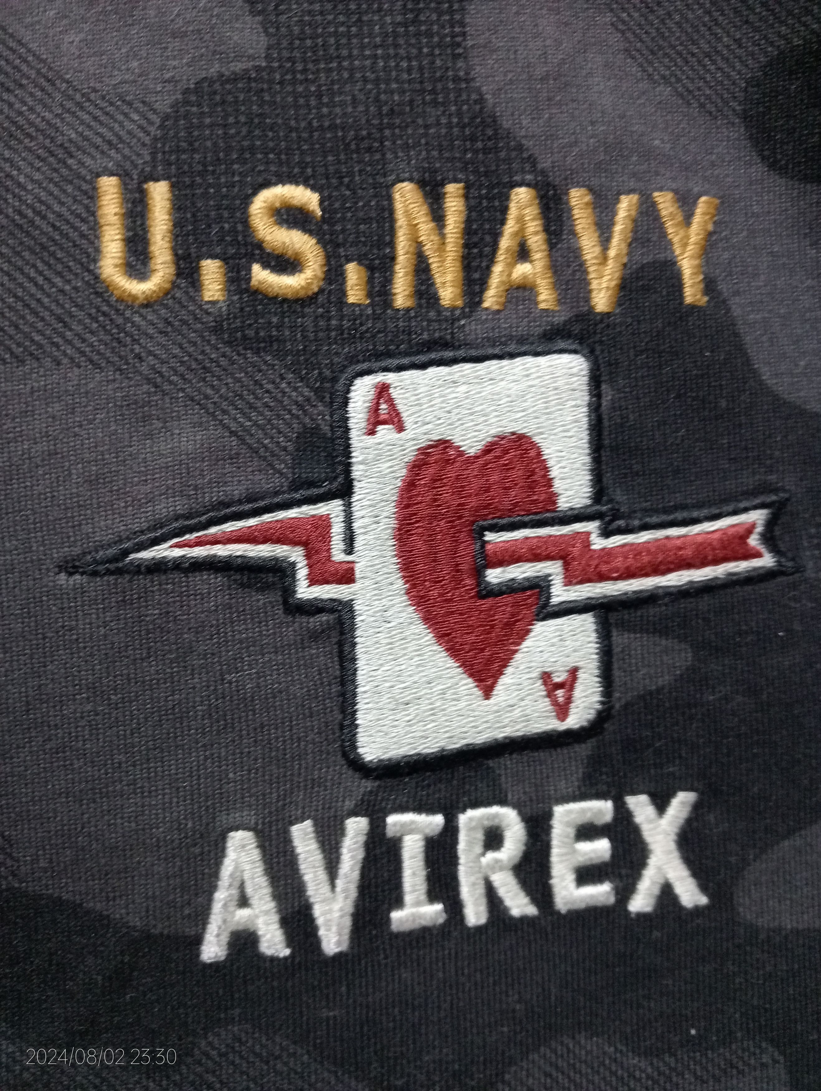 Avirex VTG Avirex Phantom Phlyer Fighter Squadron Embroidery Tee Size US M / EU 48-50 / 2 - 5 Thumbnail