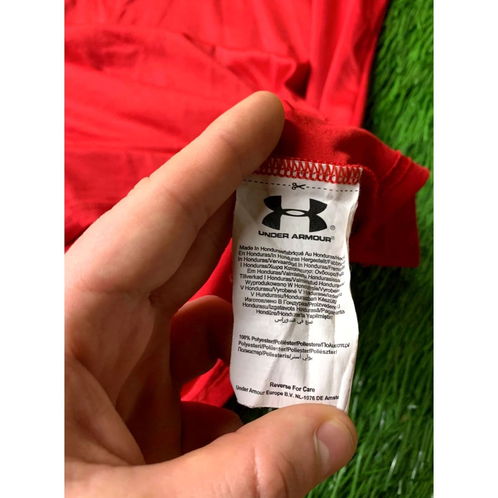 Under Armour Under Armour Mens Training Compression HeatGear Shirt Jersey M Red Jersey Shirt Mens Size US M / EU 48-50 / 2 - 5 Thumbnail