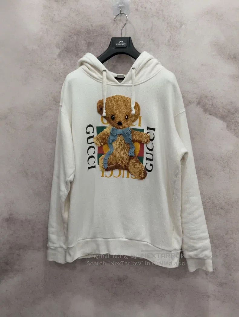 Gucci Gucci White sweatshirt Size US XS / EU 42 / 0 - 1 Thumbnail