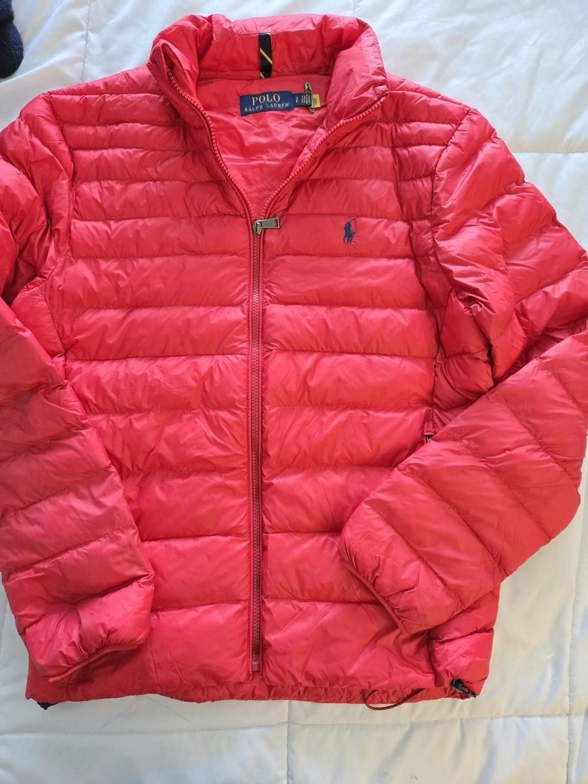Polo Ralph Lauren Polo Ralph Lauren Red Packable Puffer Jacket Full Zip Small Size US S / EU 44-46 / 1 - 1 Thumbnail