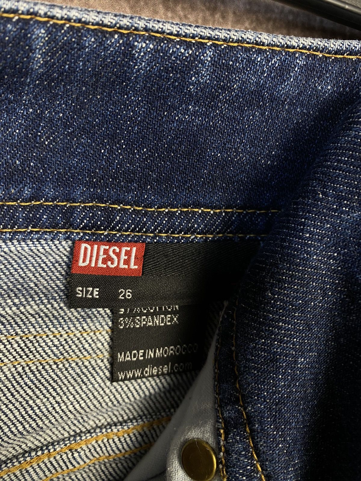 Diesel Vintage Diesel jeans Skirt Denim Opium Y2K Avant-Garde Size 26" / US 2 / IT 38 - 8 Thumbnail