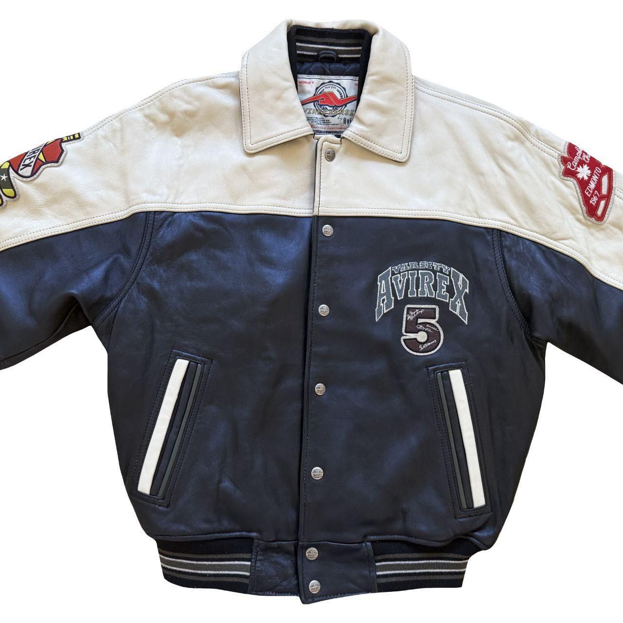 Avirex Avirex North West Wildbears Leather Varsity Jacket Size US S / EU 44-46 / 1 - 5 Thumbnail