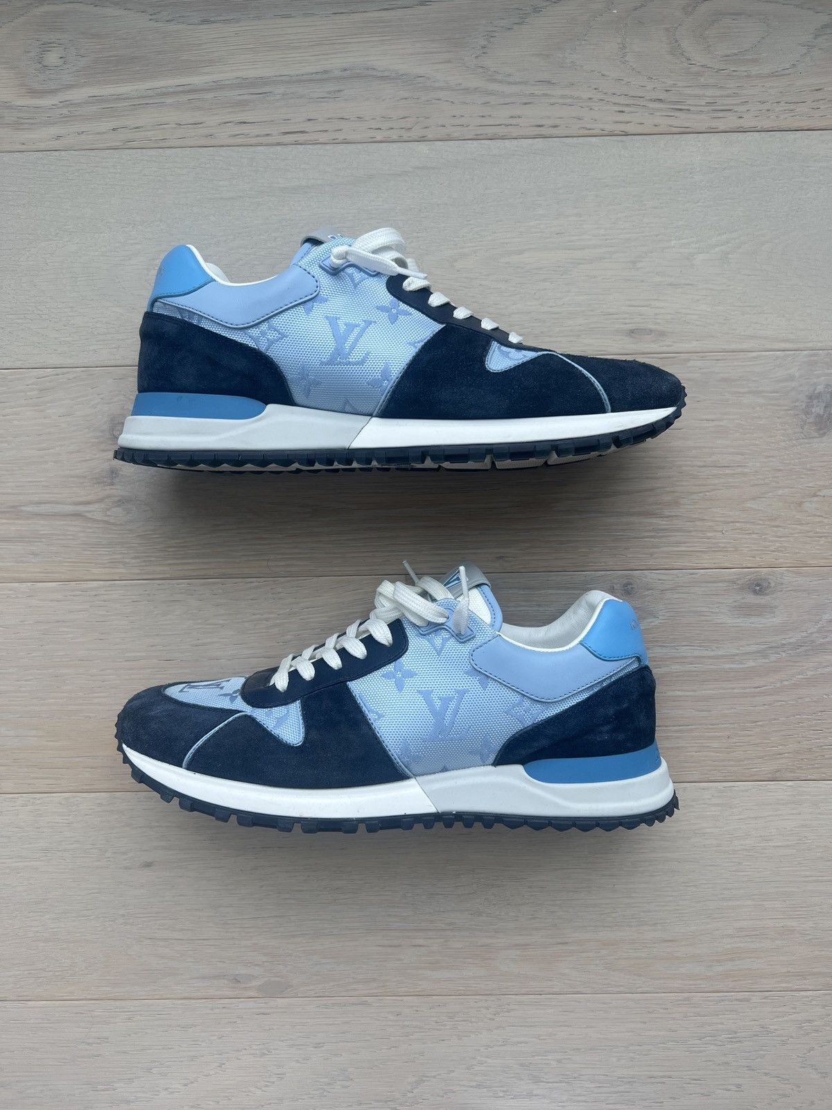 Louis Vuitton Louis Vuitton Run Away Sneaker 'Blue Monogram' Size US 8 / EU 41 - 2 Thumbnail