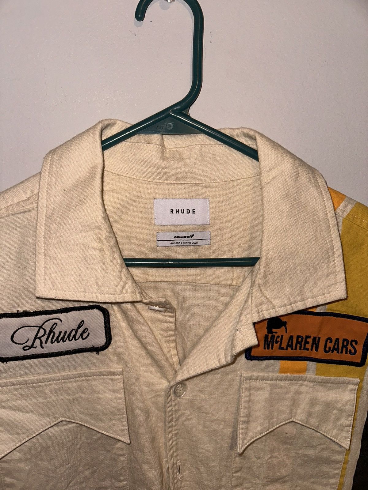 Rhude Rhude McLaren put crew shirt Size US M / EU 48-50 / 2 - 3 Thumbnail