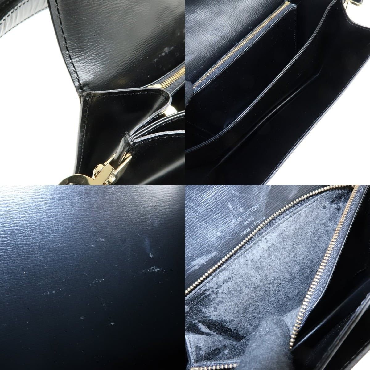 Louis Vuitton Louis Vuitton Epi Freerun Shoulder Bag Noir Black Size ONE SIZE - 7 Thumbnail