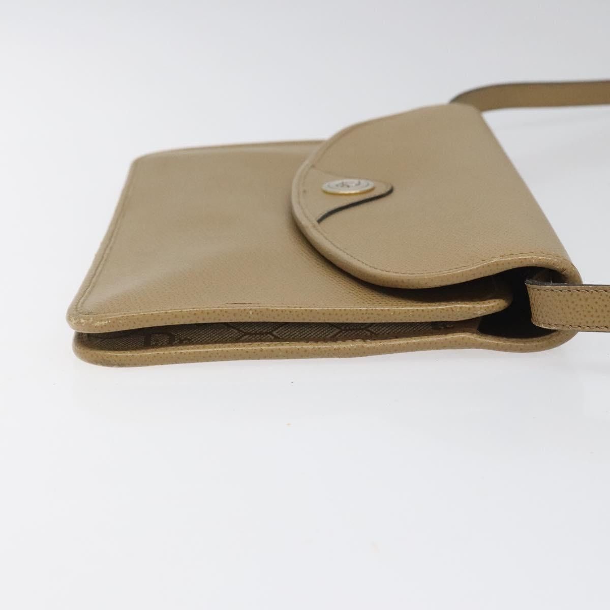 Dior DIOR Shoulder Bag Leather Beige Size ONE SIZE - 4 Thumbnail