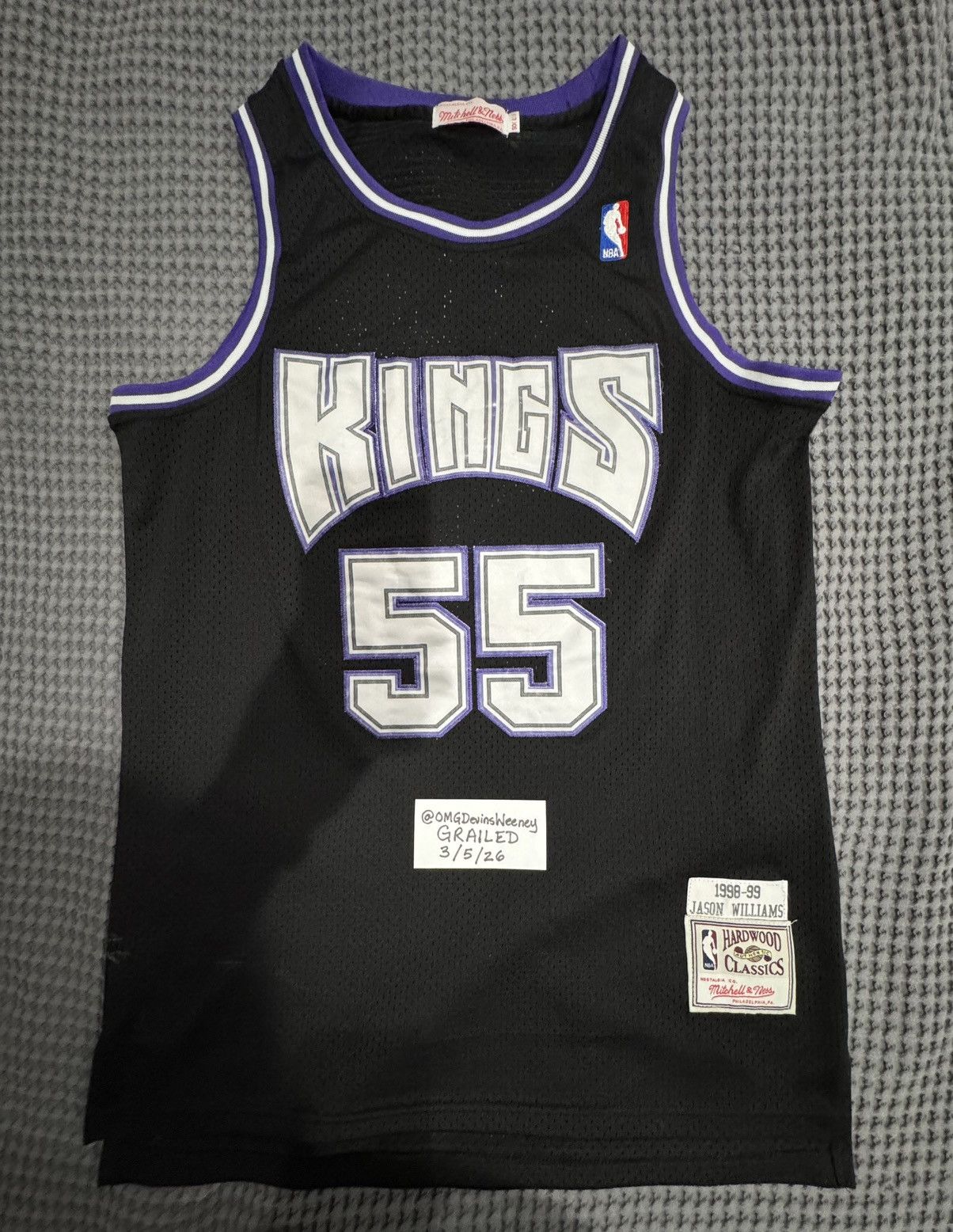 Other Sacramento Kings Jason Williams NBA Jersey Size US L / EU 52-54 / 3 - 1 Thumbnail