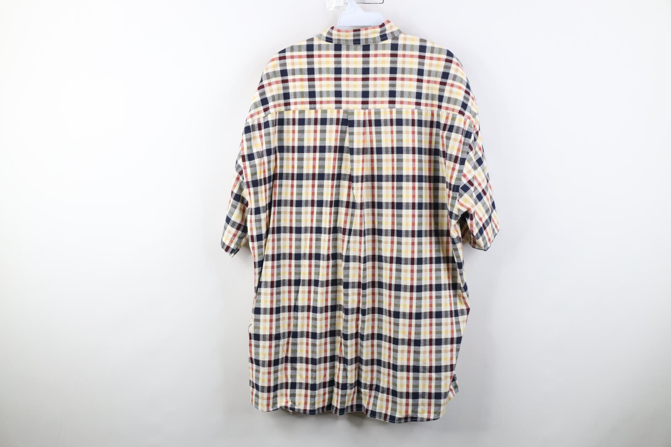 Vintage Vintage 90s Streetwear Short Sleeve Collared Button Shirt Size US XL / EU 56 / 4 - 9 Thumbnail