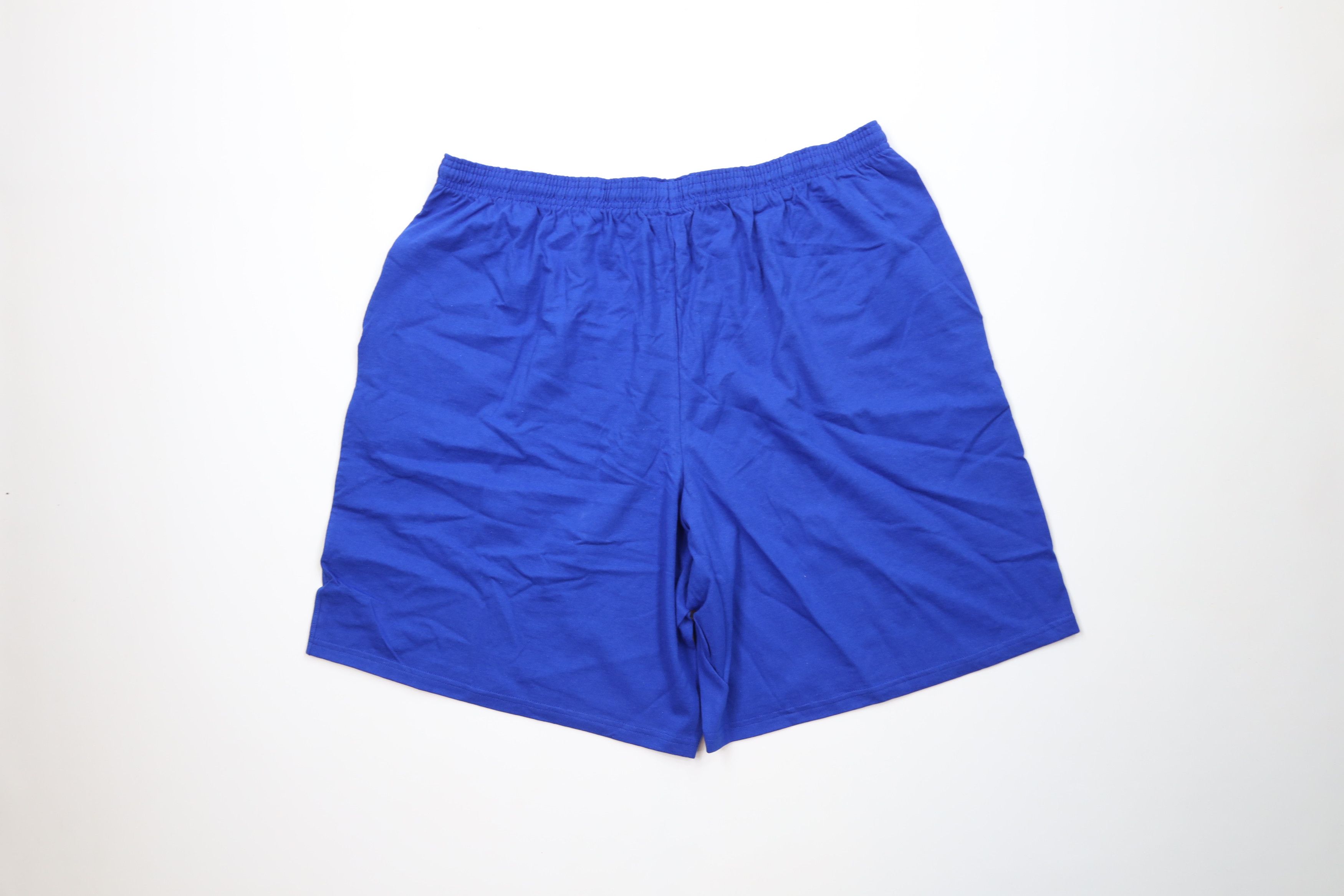 Champion Vintage Champion Classic Logo Above Knee Shorts Blue Cotton Size US 38 / EU 54 - 9 Thumbnail
