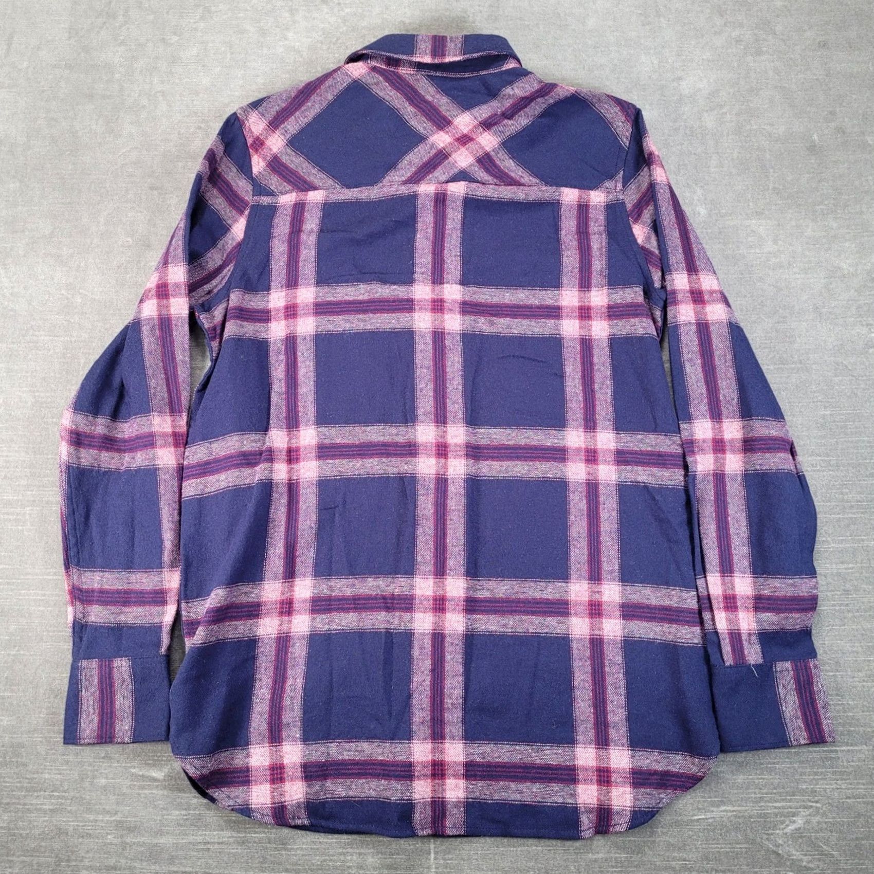 Vintage Woolrich Womens Small Purple Rose Plaid Flannel Shirt Cotton Casual Outdoor Button-Up New Size S / US 4 / IT 40 - 4 Thumbnail