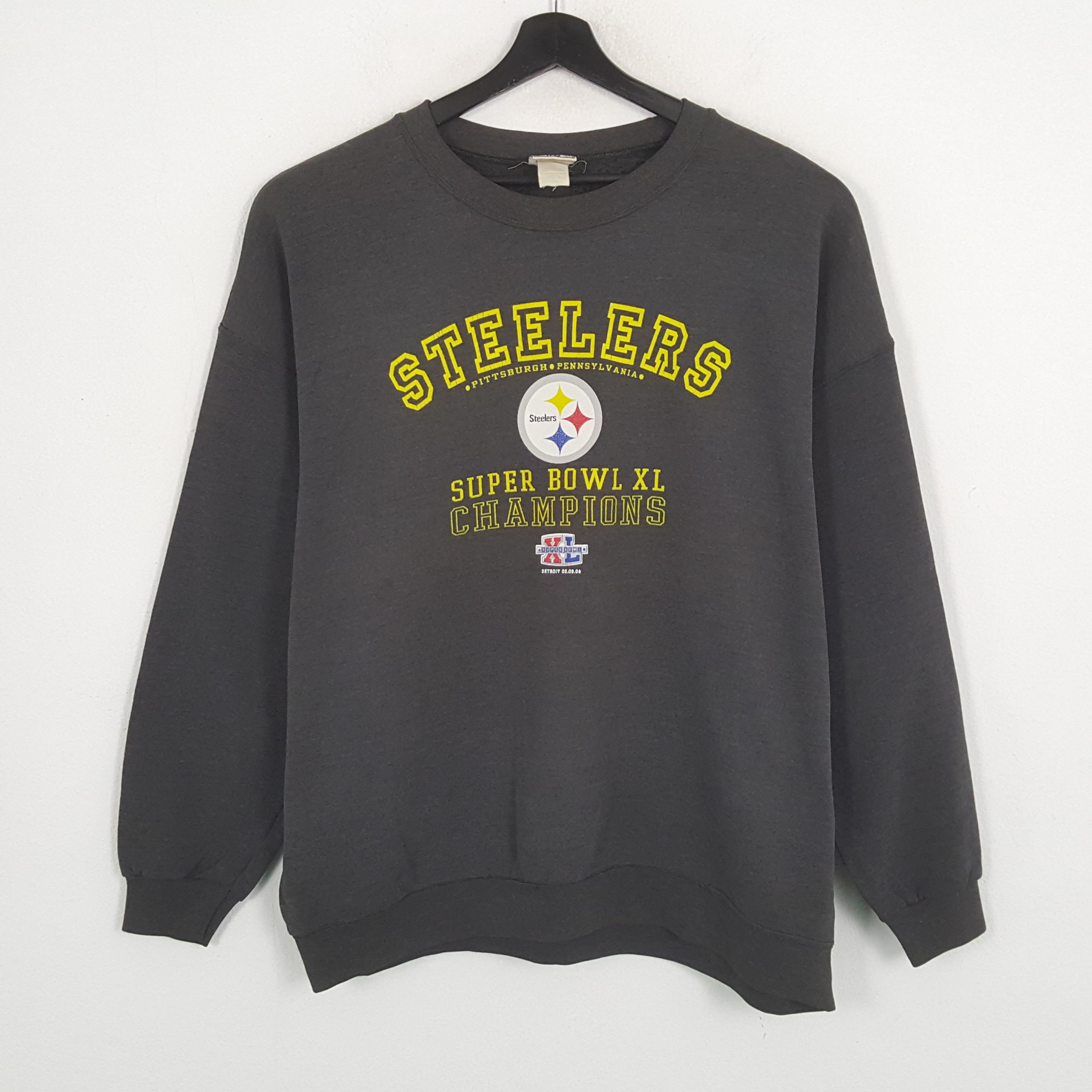 Lee × NFL × Vintage STEELER PITTSBURGH NFL Football Team Sweatshirt Size US XXL / EU 58 / 5 - 1 Thumbnail