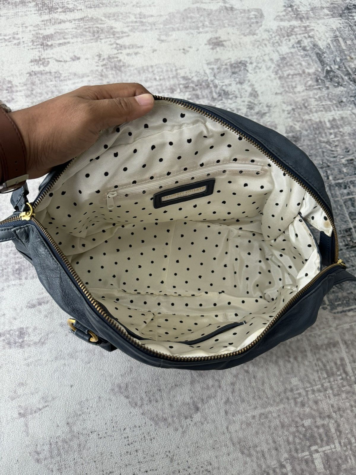 Issey Miyake Issey Miyake Tsumori Chisato Carry Leather Bag Size ONE SIZE - 8 Thumbnail