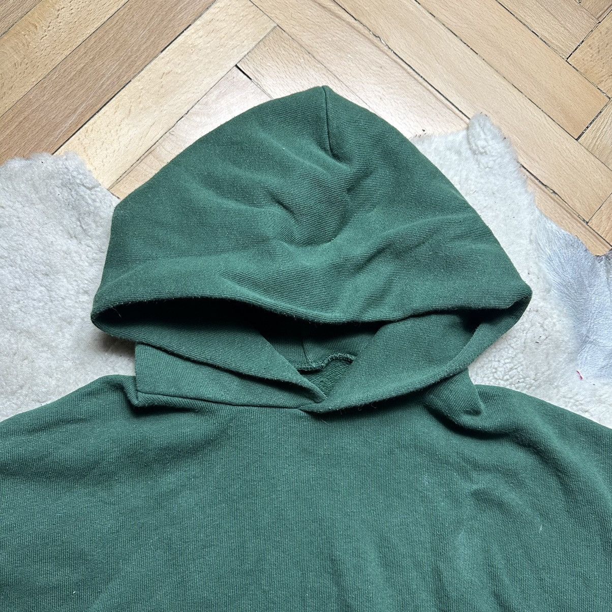 Vintage Vintage Y2K Green blank Hoodie Size US M / EU 48-50 / 2 - 5 Thumbnail