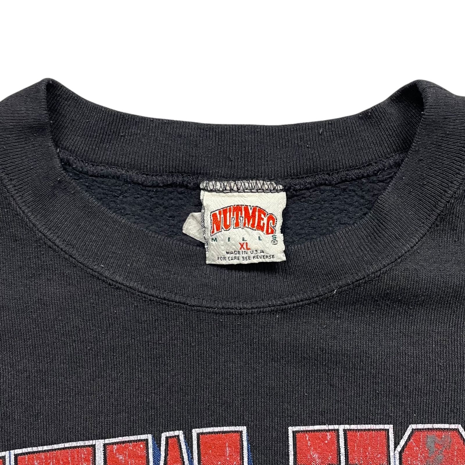 NHL VTG 90s NEW YORK RANGERS NUTMEG DOUBLE SIDE SWEATSHIRT XL Size US XL / EU 56 / 4 - 5 Thumbnail