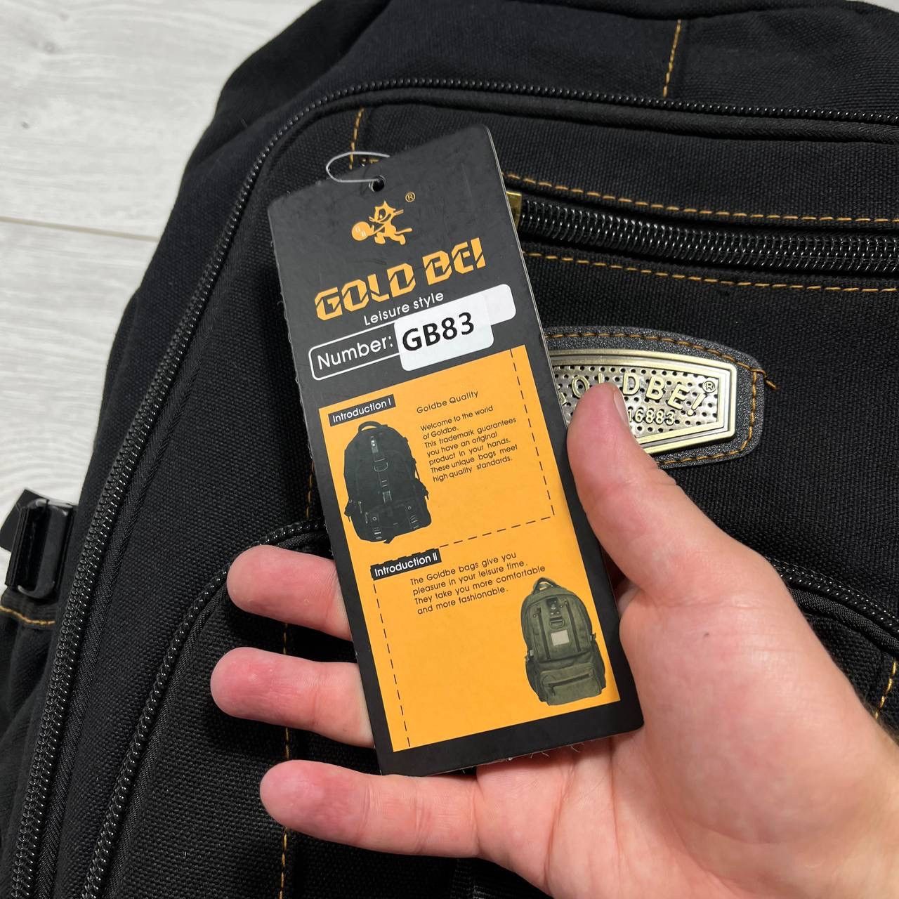 Other Gold Be multi pocket cargo Gorpcore y2k backpack Size ONE SIZE - 8 Thumbnail