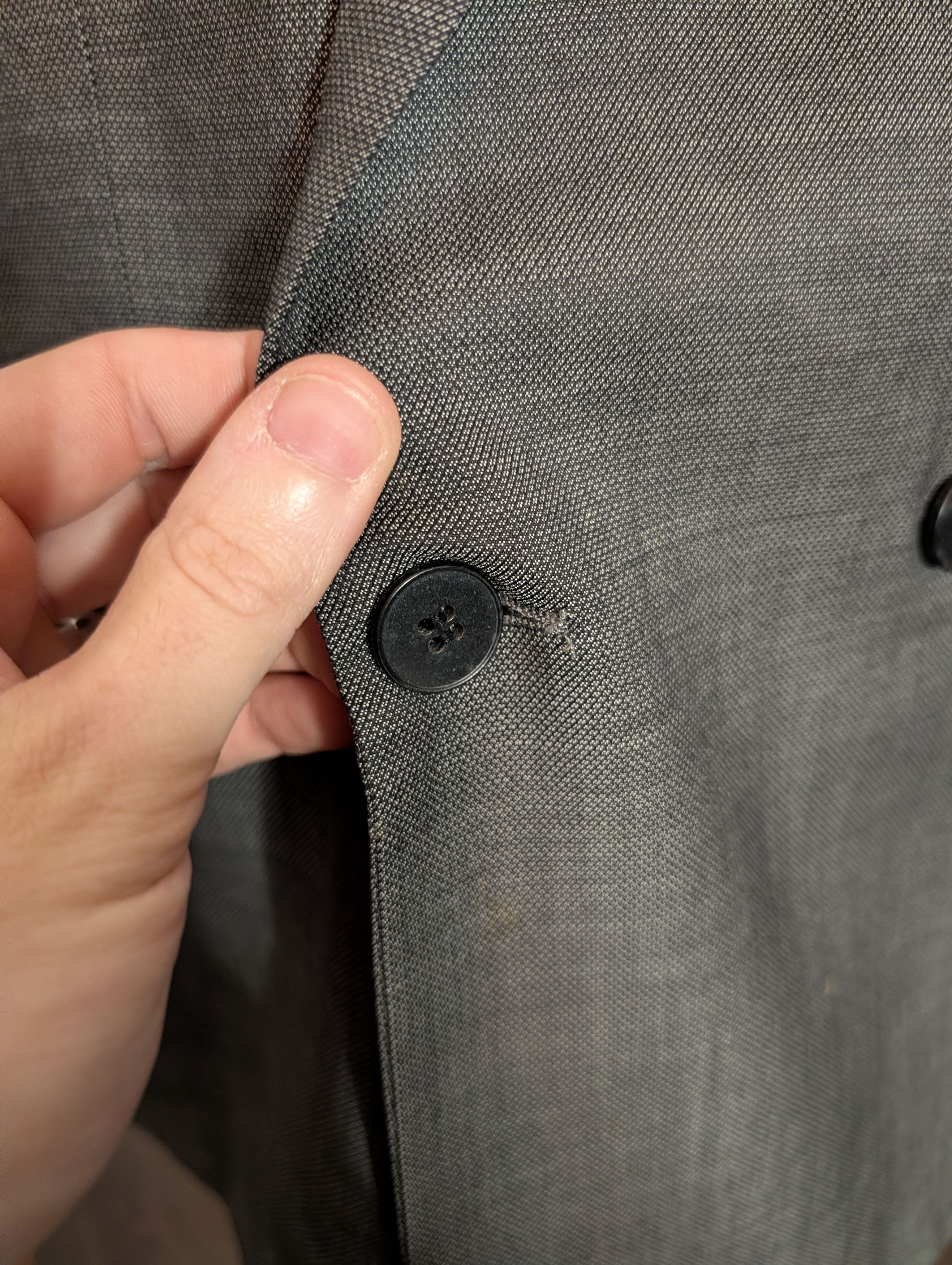 Hugo Boss Double Breasted Cerruti 1881 Superissimo 100s wool jacket Size 38S - 4 Thumbnail