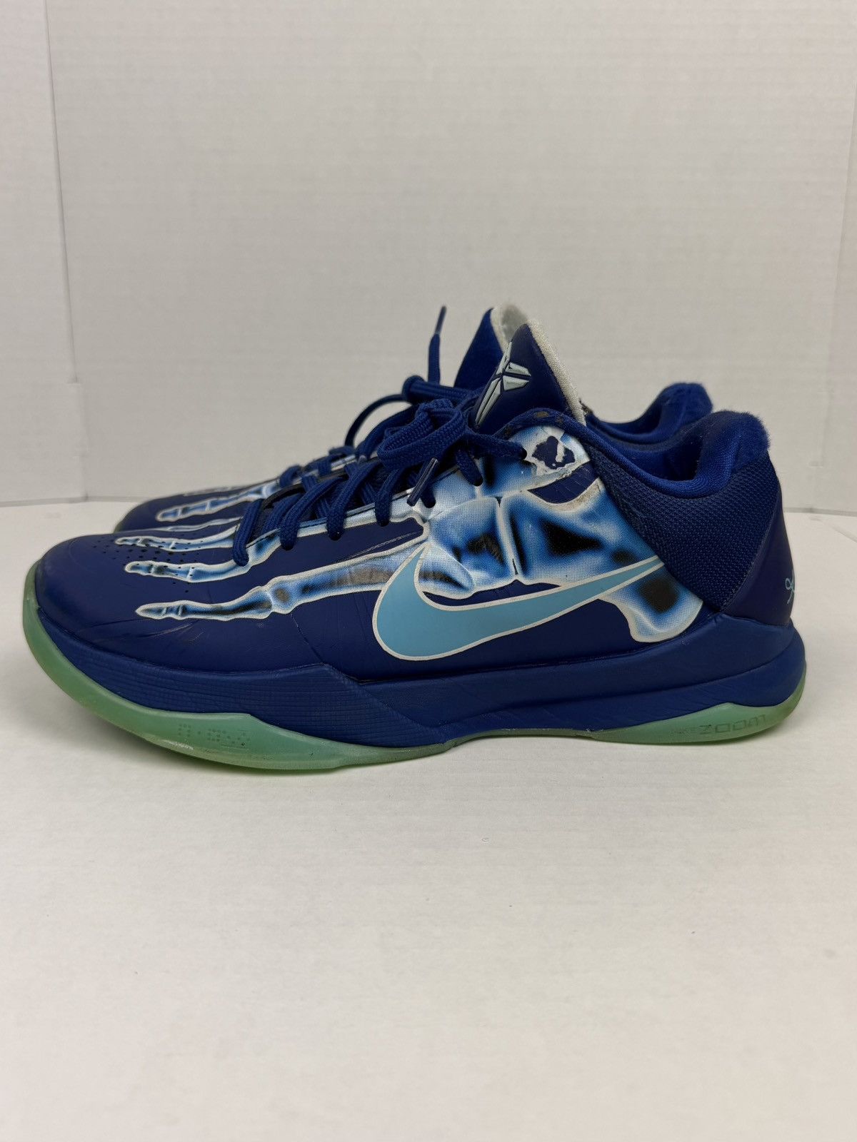 Nike Nike Zoom Kobe 5 Protro X-Ray Skeleton Mamba Blue Glow Size US 8 / EU 41 - 2 Thumbnail