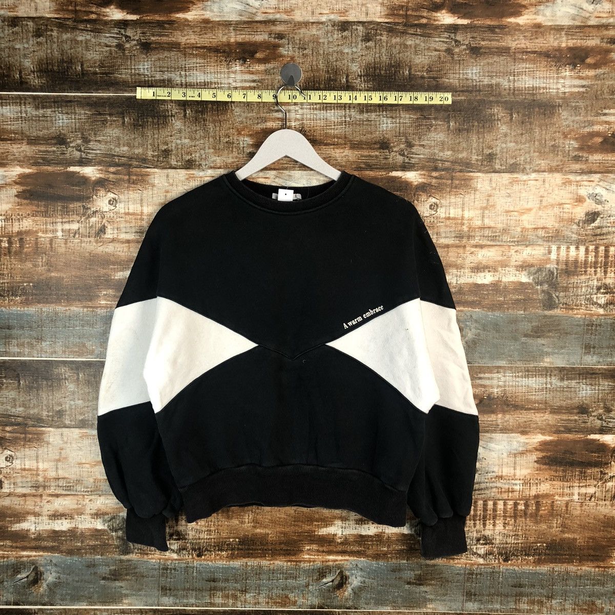Japanese Brand Chic Dark Blue Sweatshirt #A1586 Size US S / EU 44-46 / 1 - 1 Thumbnail