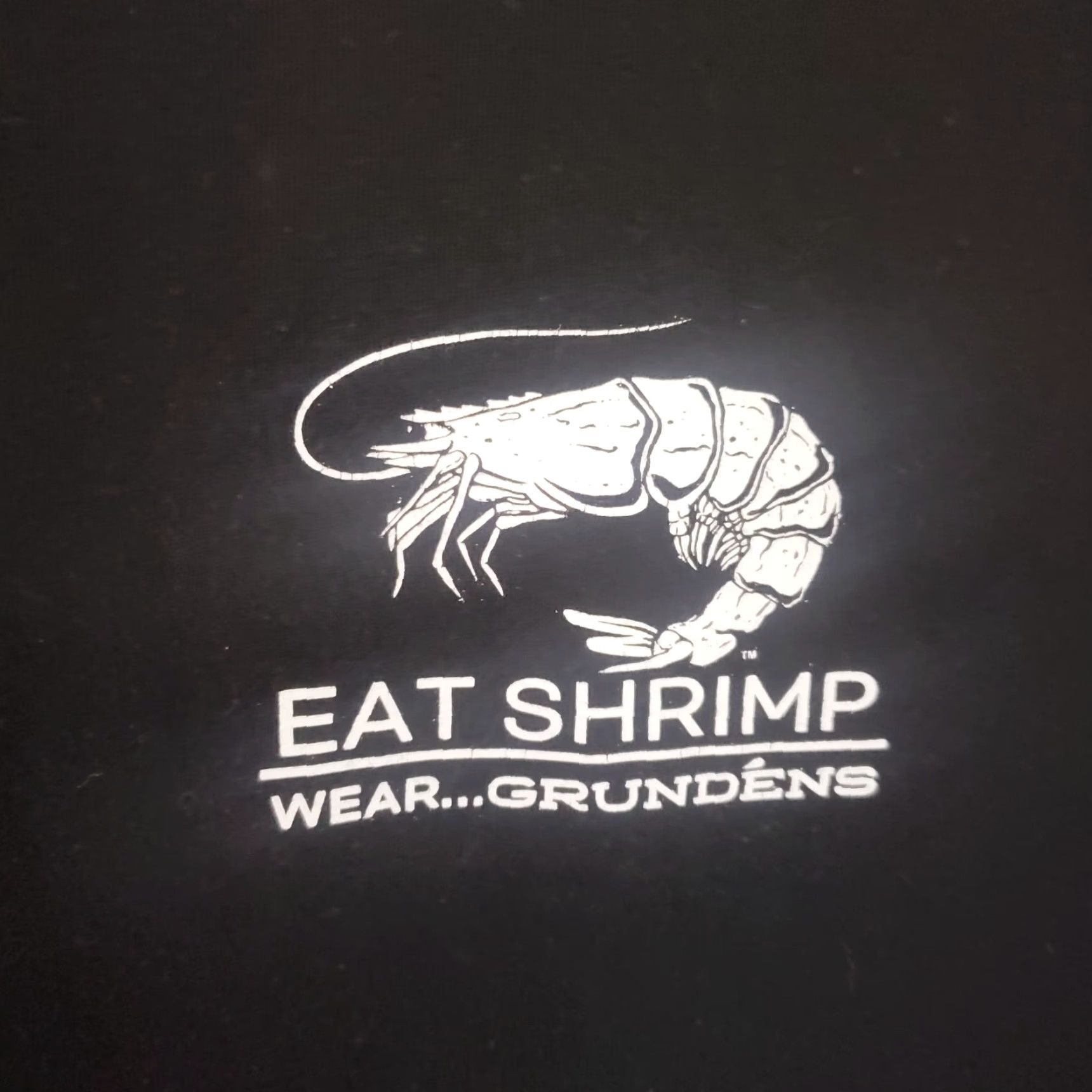 Shrimps Gruden's Short Sleeve T-Shirt Tee 3XL Black Shrimp Graphic Crew Neck Mens Shirt Size US XXL / EU 58 / 5 - 4 Thumbnail