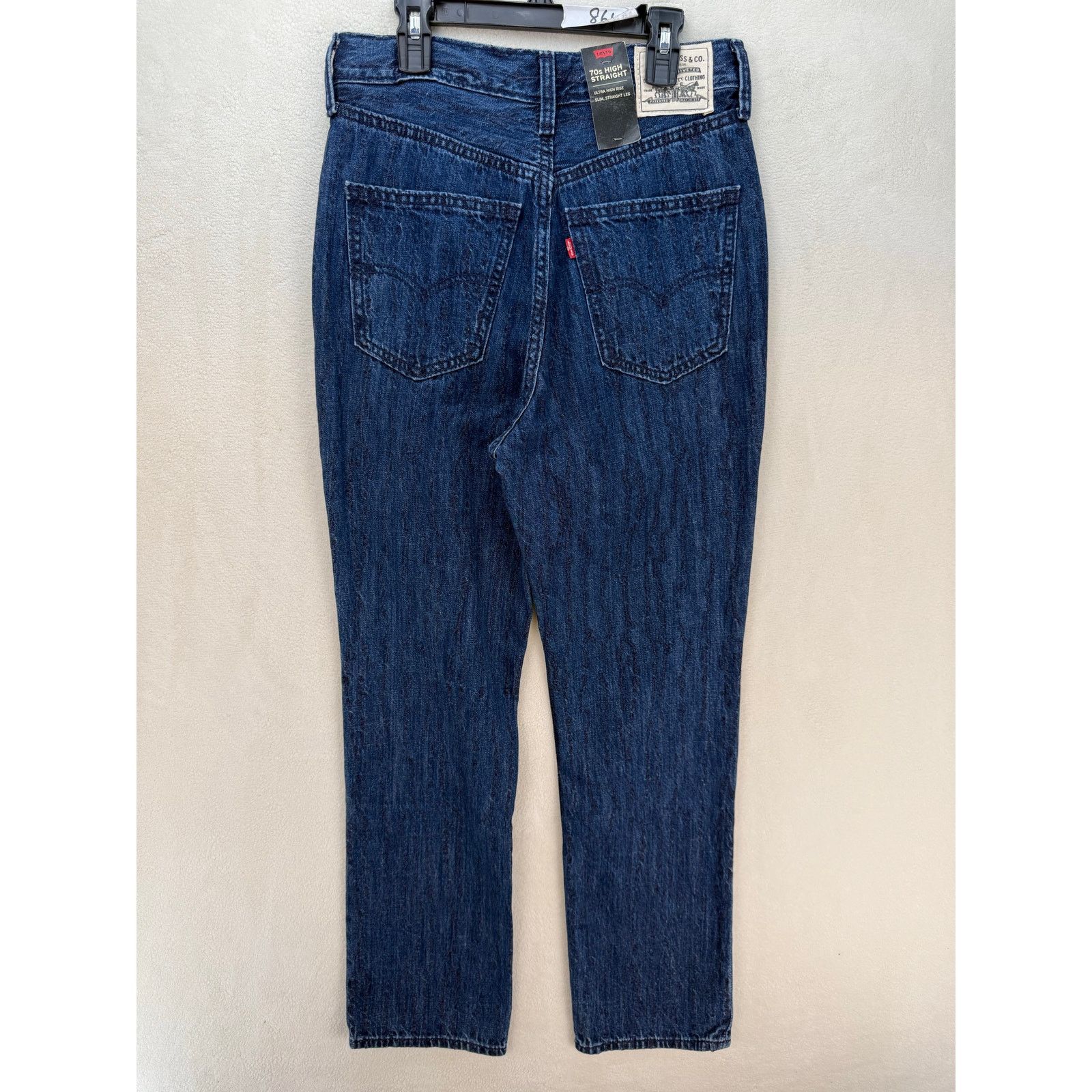 Levi's LEVI'S WELLTHREAD WOMEN'S 26X29 70'S HIGH RISE STRAIGHT FIT Size 26" / US 2 / IT 38 - 8 Thumbnail