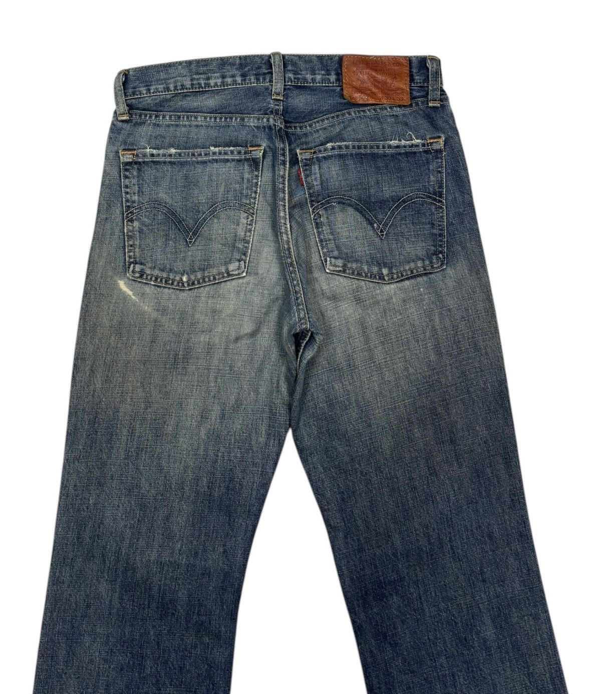 Kapital 🔥LEVIS 502 CLAWMARK DISTRESSED DENIM JEANS Size US 30 / EU 46 - 6 Thumbnail