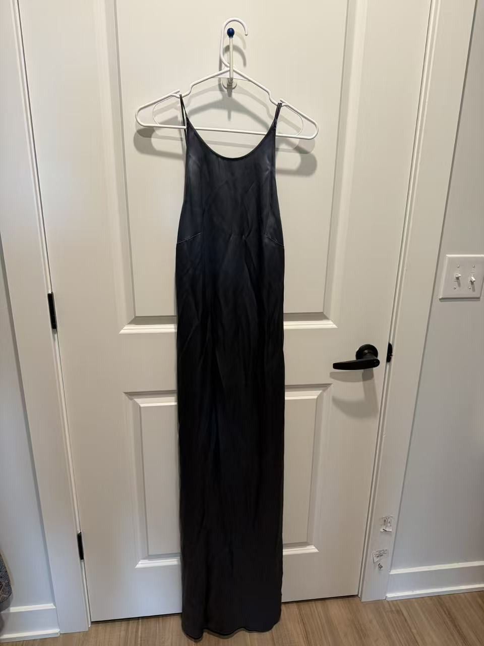 Other Satin Maxi Dress in Antracite Size XS / US 0-2 / IT 36-38 - 6 Thumbnail