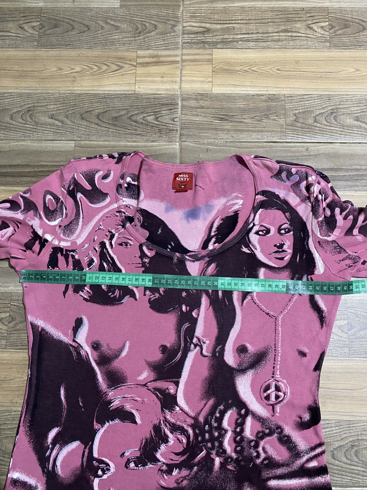 Miss Sixty Y2K MISS SIXTY LONG SLEEVE WOMEN PRINT Size L / US 10 / IT 46 - 12 Thumbnail