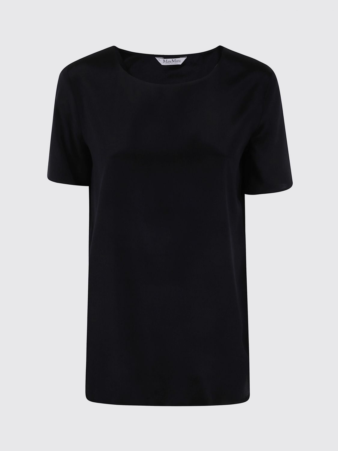 Max Mara Max Mara T-Shirt Woman Black Size XL / US 12-14 / IT 48-50 - 1 Thumbnail