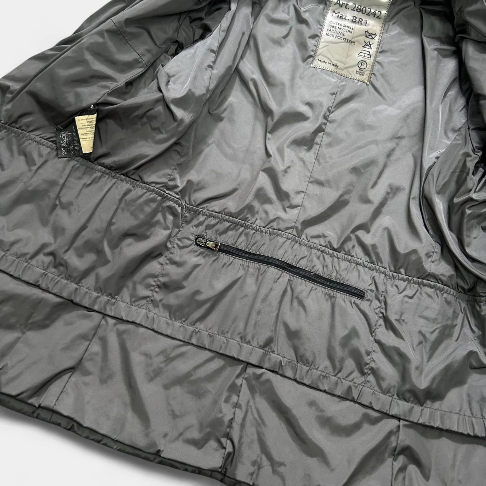 Prada Prada 00s Nylon Padded Jacket Size US M / EU 48-50 / 2 - 4 Thumbnail