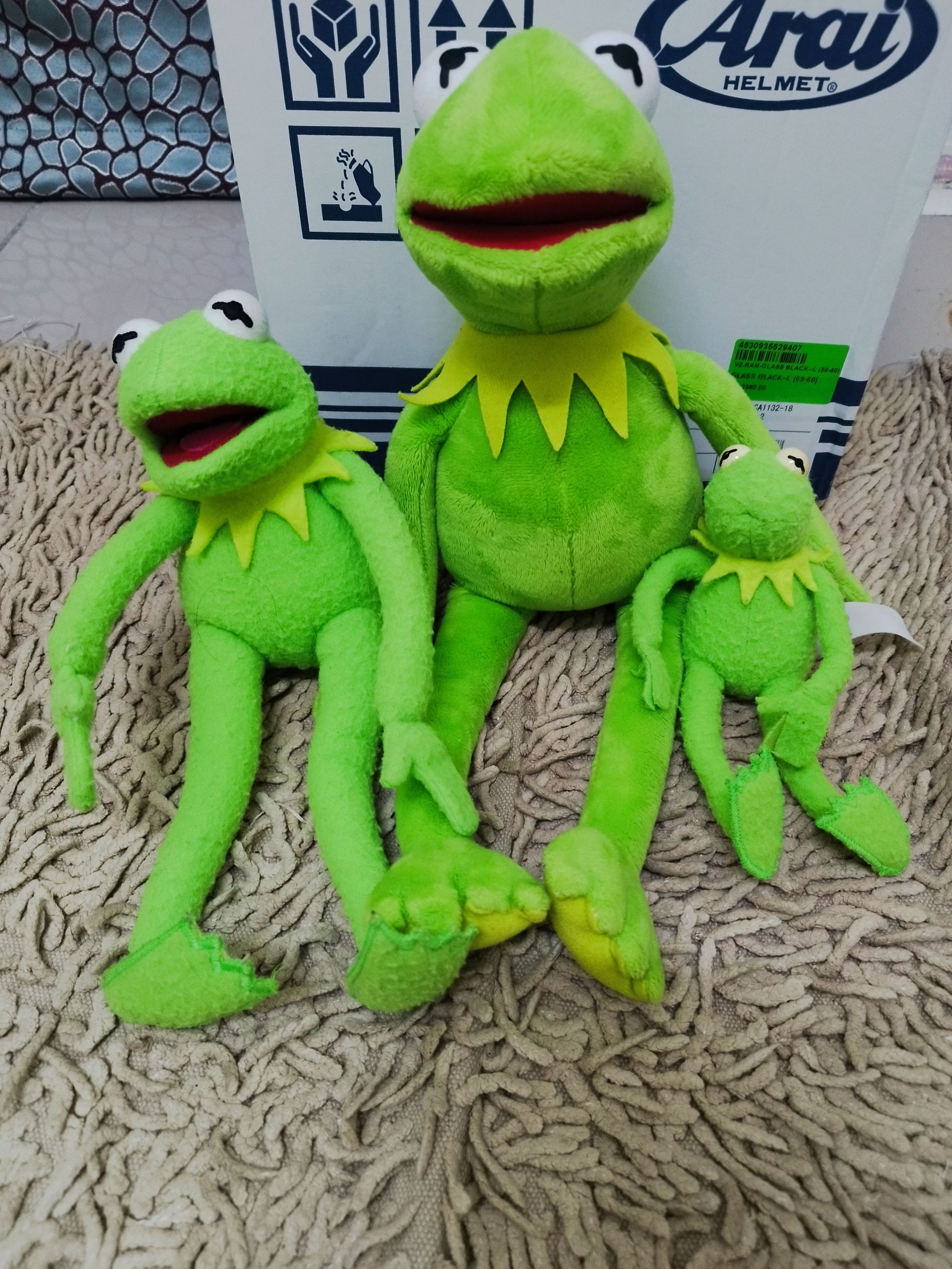 Vintage Vintage Muppets Kermit the Frog Plush Doll Toys Size ONE SIZE - 1 Thumbnail