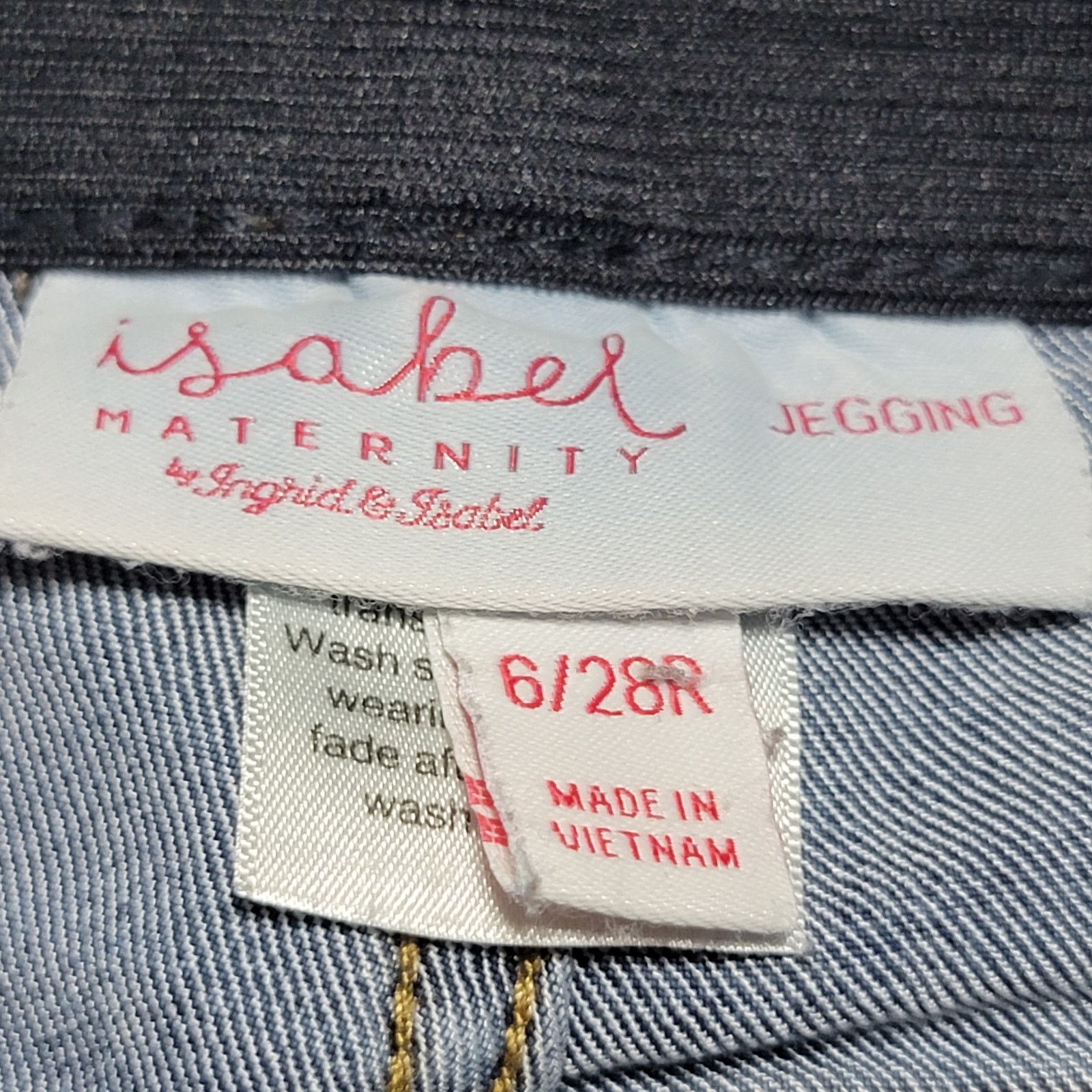 Other Isabel Maternity Medium Wash Denim Jegging - 6/28R Size 28" / US 6 / IT 42 - 5 Thumbnail
