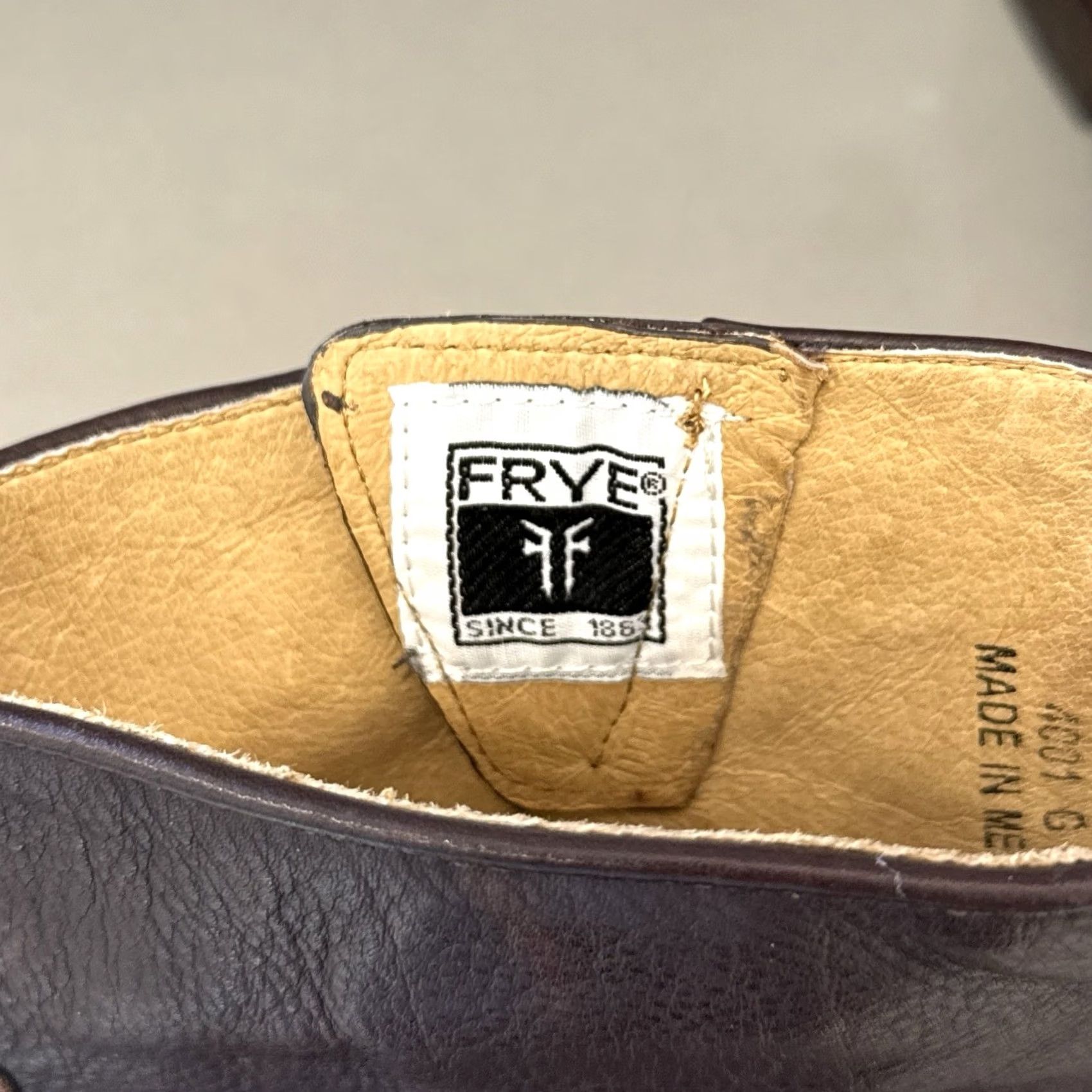 Frye Frye Boots Engineer Brown Leather 13 D Men Tyler 3486073 Buckle Moto Biker Leather Outsole Size US 13 / EU 46 - 2 Thumbnail
