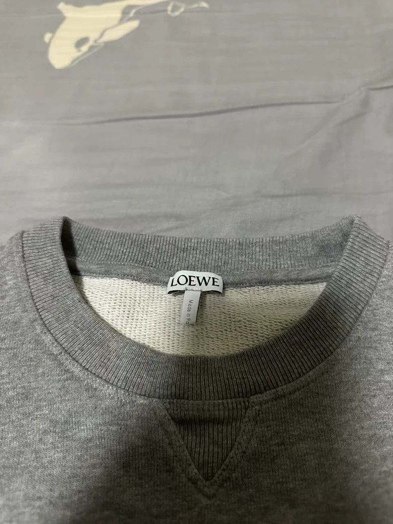 Other LOEWE Grey embroidered hoodie Size M / US 6-8 / IT 42-44 - 2 Thumbnail