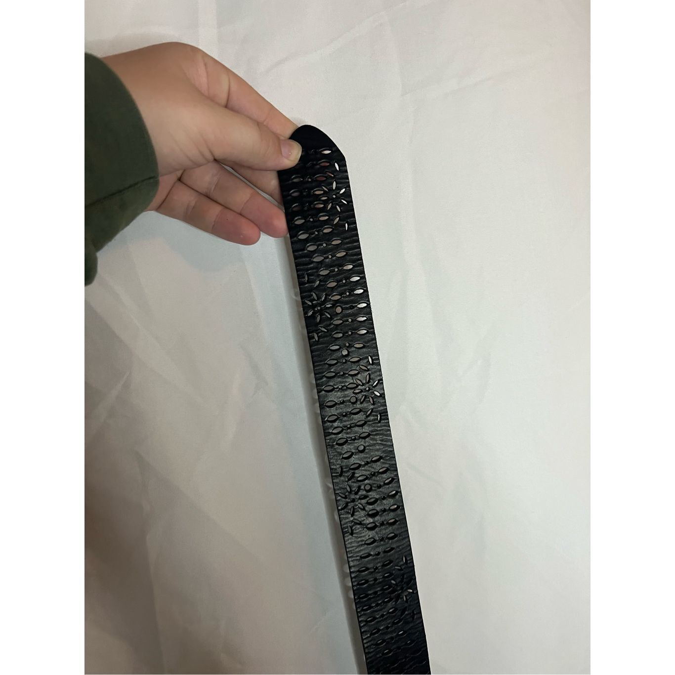 Aeropostale Aeropostale Dark Brown 100% Leather Belt Size Large Woman’s Size ONE SIZE - 4 Thumbnail