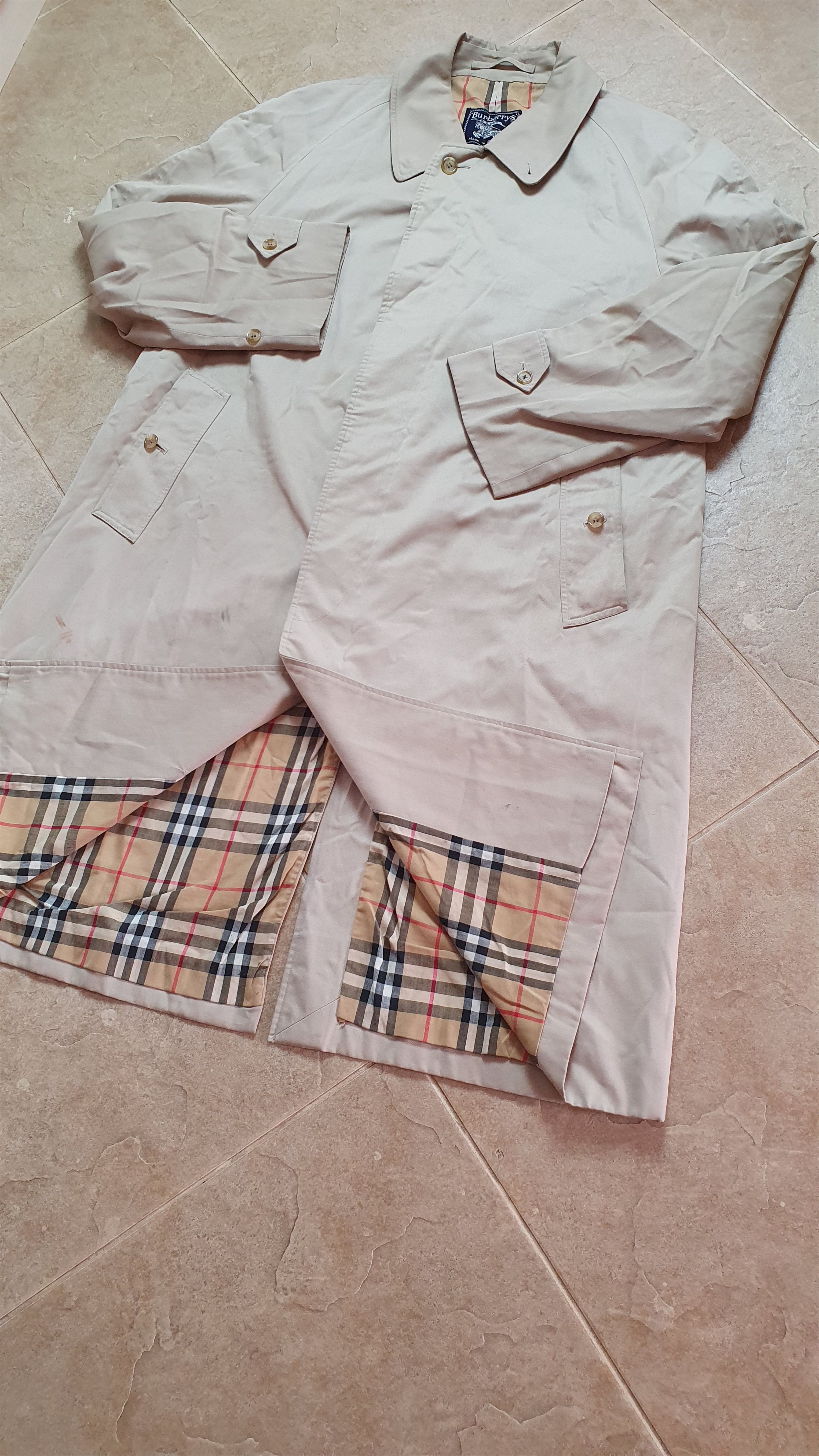 Burberry Vintage BURBERRY TRENCH COAT Classic Size 50 coat raincoat Size US M / EU 48-50 / 2 - 15 Thumbnail