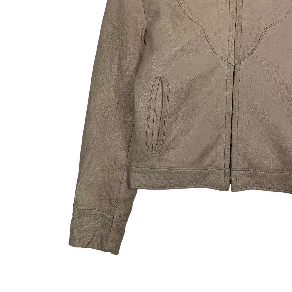 Schott Vintage 80s Schott Nyc Leather Jacket Size M / US 6-8 / IT 42-44 - 3 Thumbnail