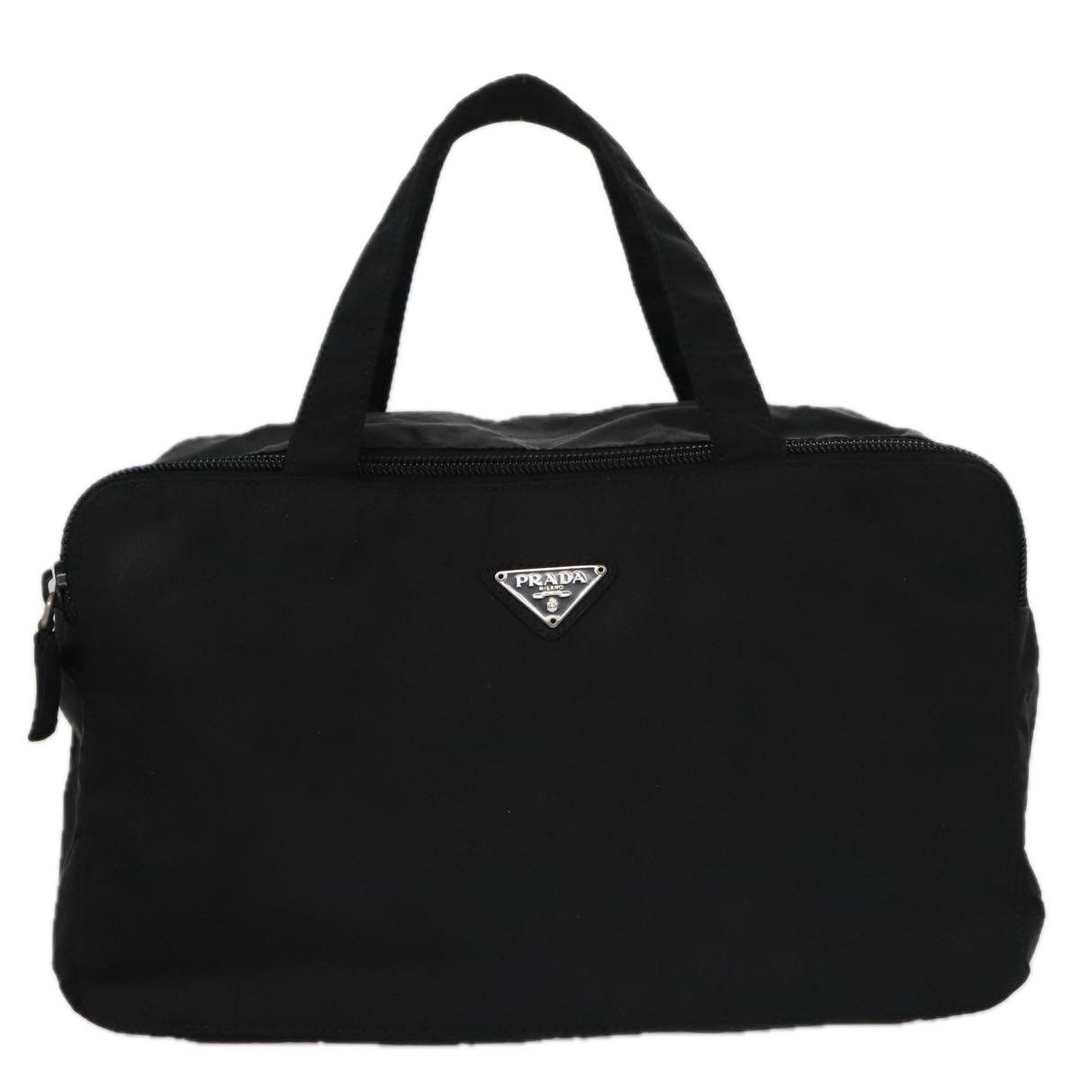 Prada Tessuto Black Synthetic Handbag (Pre-Owned) Size ONE SIZE - 1 Thumbnail
